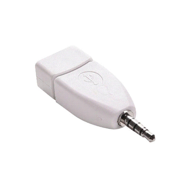 Converter Adapter USB 2.0 Female to 3.5mm Male AUX Audio Durable Car Plug Jack NJ88 wholesale