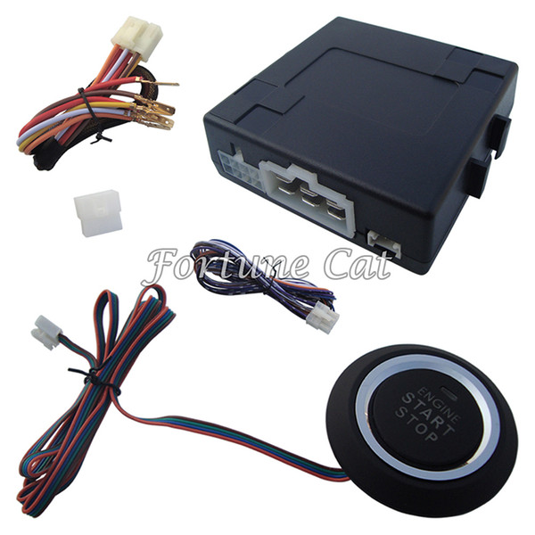 Intelligent Car Engine Start Stop System Work With All Car Alarm System With Remote Engine Start Function Fast Shipping