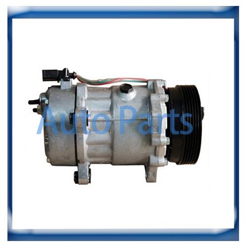 AC Compressor SD7V16 1206 Seat SKODA Octavia VW Bora Golf New Beattle Polo Sharan 1995-2006 J0820803F 1J0820803A