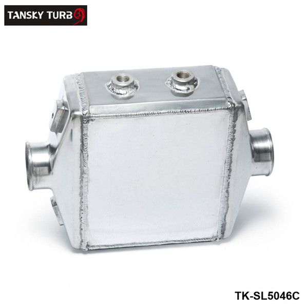 TANSKY- Universal Aluminum Water-to-Air Liquid Racing Intercooler Core: 250 X 220 X 115mm Inlet/Outlet: 3