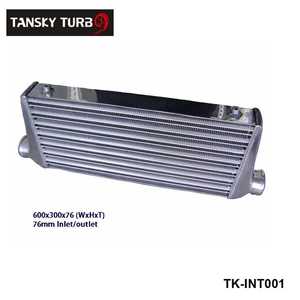 Tansky - High Quality Aluminum Intercooler (600*300*76 mm) OD:76mm With No Logo TK-INT001 Have In Stock