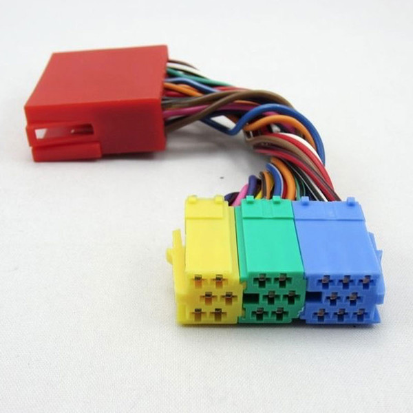 20-Pin Mini ISO Block Adapter Cable For A6 A4 Conversion Cable