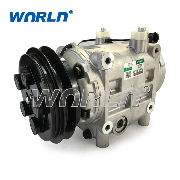 506010-1251 92600WJ101 Auto AC Compressor For Nissan Civilian Bus 10P32C 1B 24V New Model WXBS010