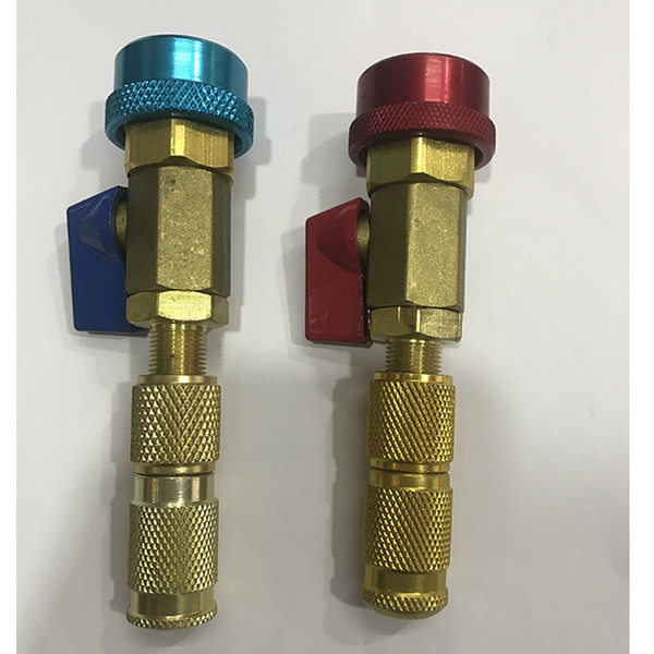 2pcs per lot high pressure and low pressure tool use to take off the valve core compressor repair parts auto fix tool auto ac parts