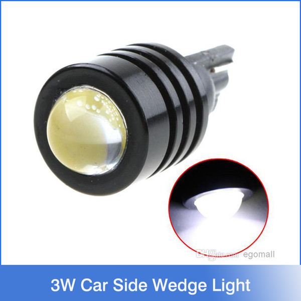 3W High Power T10 W5W 194 927 161 White SMD LED Car Side Wedge Light Reading Lamp tail lights