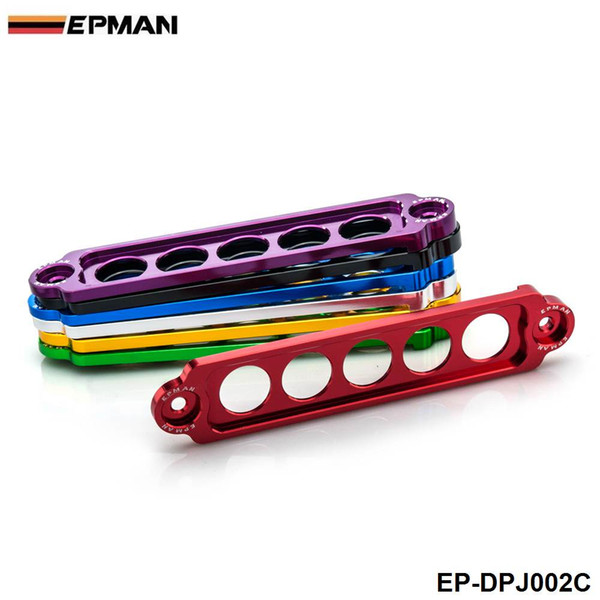 EPMAN RACING ALUMINUM BATTERY TIE DOWN FOR HONDA Civic SI 02-05 NEW GUNMETAL Replace for PASSWORD:JDM STYLE EP-DPJ002C