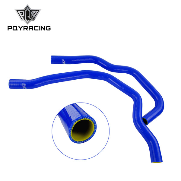 PQY Silicone Radiator Coolant Hose,Silicone hose kit For HONDA S2000 AP1 F20C F22C 00-05 Blue&Yellow PQY-LX-1309