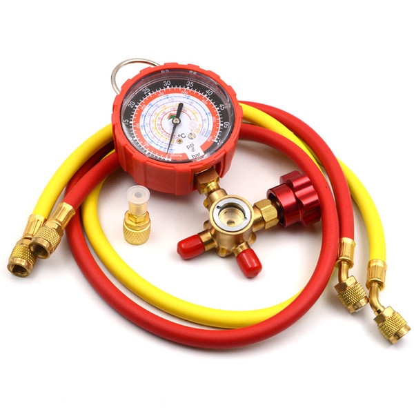 Gzhengtong Red Gauge Set One-way Manifold Gauge HS-470AL-36