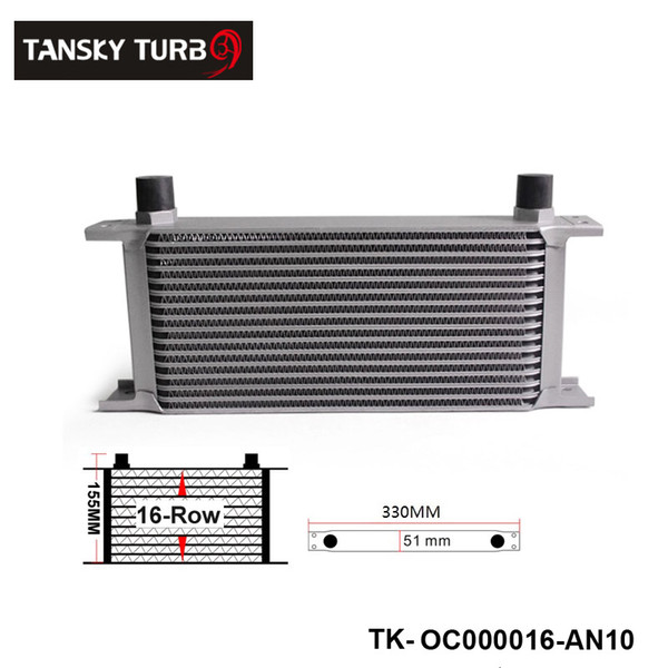 Tansky - Hotsale: British Type 16-Row Oil Cooler / 10 AN For Universal With No Logo have in stock TK-OC000016-AN10 H Q