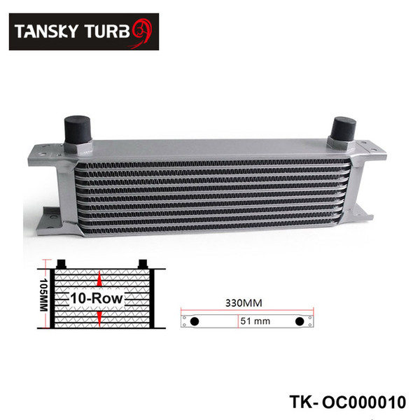 Tansky - British Type 10-Row Engine Oil Cooler / AN8 For Universal With No Logo have in stock TK-OC000010