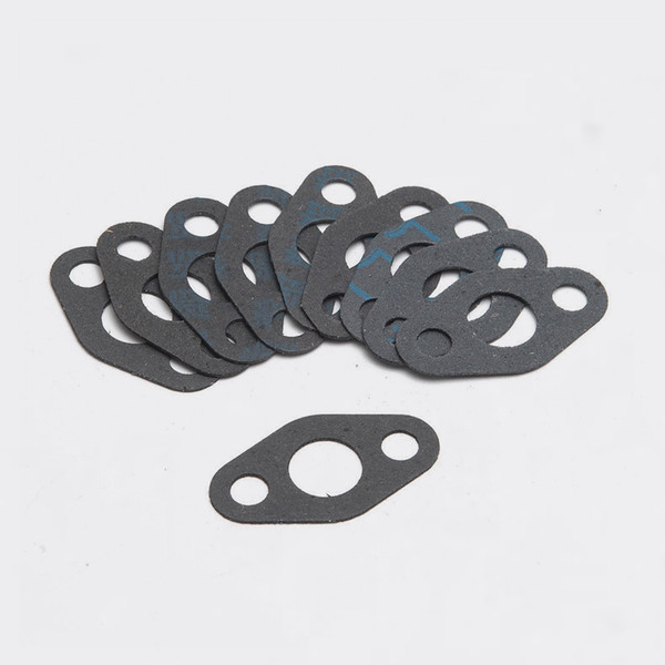 Free-post Wholesale 10pcs/lot Turbocharger Oil Drain Return Gasket For T3 / T4 / T04E / T04B Turbo Turbo Oil Gasket EPZDP01A-FS