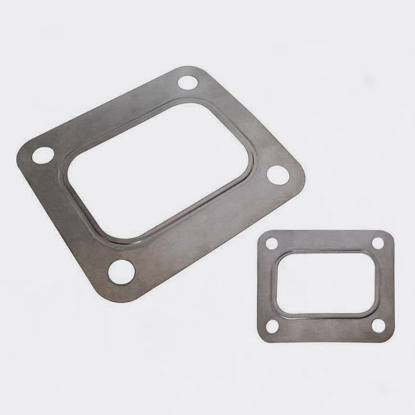 Free-post Wholesale 10PCS/LOT T4 Turbo Flange Gasket 4 Bolt 304 T04E T66 T70 GT35 GT40 Exhaust Inlet Outlet EP-CGQ14D-FS