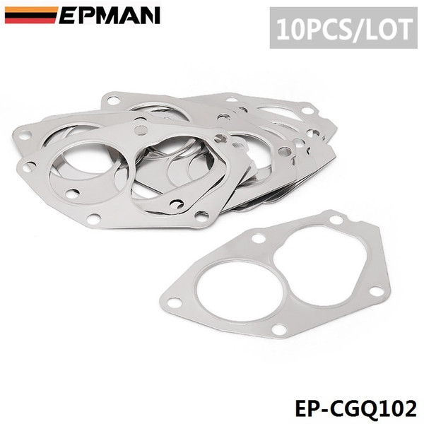 EPMAN For Mitsubishi Lancer EVO 4 ~ 9 Dump Outlet Pipe Stainless Steel Turbo Exhaust Gasket EP-CGQ102