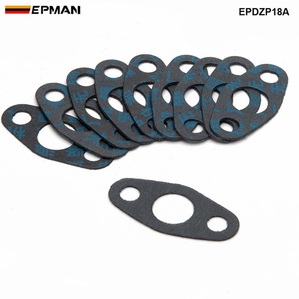 Car Styling 10pcs/lot Turbo Oil Return Drain Gasket For T3 T4 Turbocharge Gasket Paper EPZDP18A