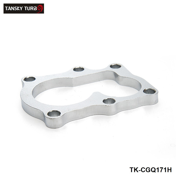 TANSKY - -Mild Steel Turbo Outlet Dump Pipe 10mm Flange Laser Cut For Nissan TD42 Patrol TK-CGQ171H