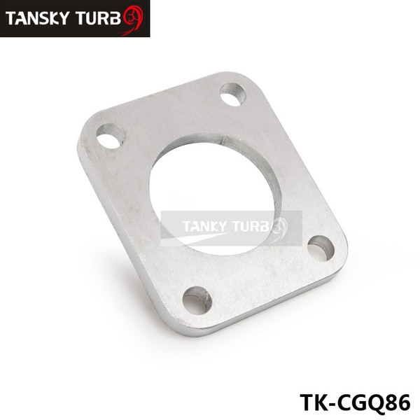 TANSKY - Turbo Exhaust Manifold Stainless steel Inlet Adapter Flange with Gasket For EVO I-III 14B 16G TK-CGQ86