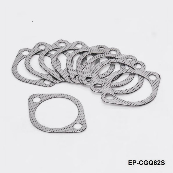 Free-post Wholesale 10PCS/LOT Exhaust Pipe To Muffler Gasket 3