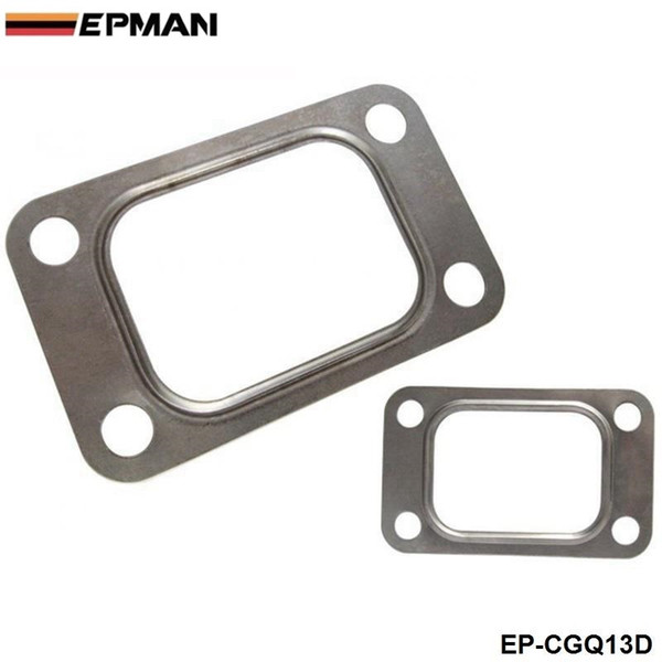 10PCS/LOT T3 T34 T35 T38 GT35 GT35R Turbo Turbine Inlet Manifold Gasket 304 Stainless Steel EP-CGQ13D-FS