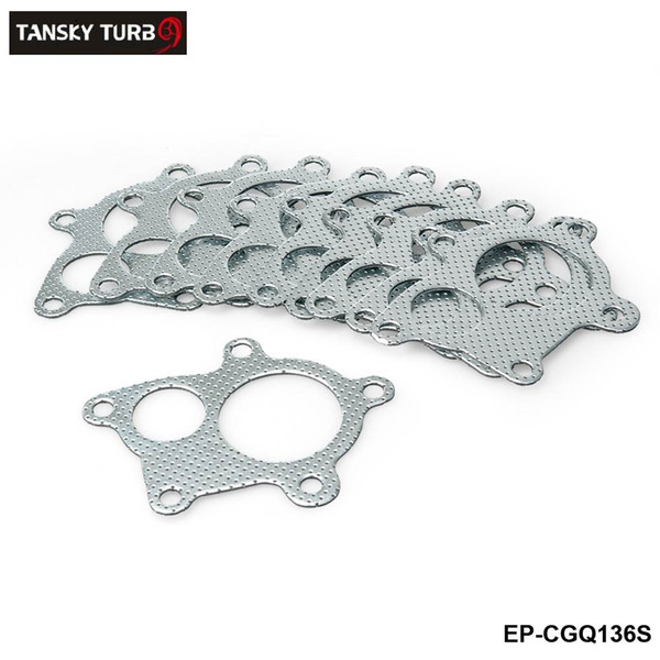 TANSKY -T3-T4 5 Bolt Downpipe Gasket Turbo Manifold For Honda Civic H22, f22,b16,b18,d16 EP-CGQ136S