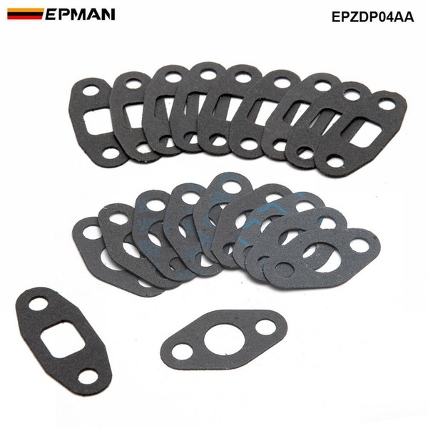 10pair/Lot Epman Car Styling Turbo Gaskets Fit with T3 T4 Turbo Oil Feed And Drain EPZDP04AA