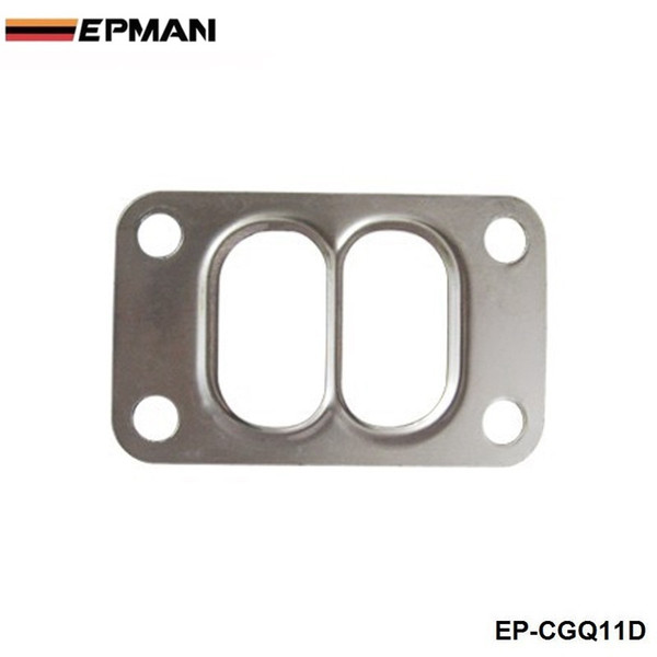 EPMAN T3 T34 T35 T38 Twin Entry Divided Turbo Manifold Turbine Inlet Gasket 304 Stainless Steel EP-CGQ11D