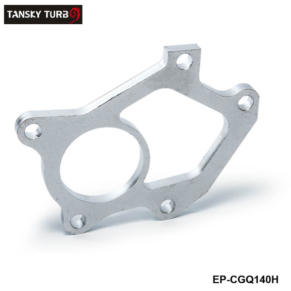 TANSKY -NEW Universal Turbocharger Flange For SUBARU STI Twin Scroll VF36 VF37 Dump Pipe / Turbine Outlet EP-CGQ140H