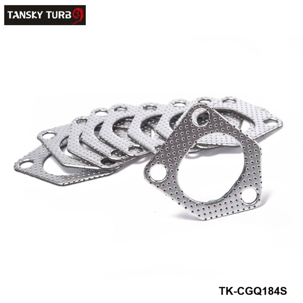 TANSKY -10Pcs/lot Performance Aluminum Graphite Turbo To Manifold Gasket For BMW E36, E46, E39 530d M57 Turbocharge TK-CGQ184S