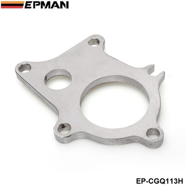 EPMAN -NEW H G T3 (5 Bolts) Turbo Downpipe Flange Stainless Steel With Wastegate Hole EP-CGQ113H