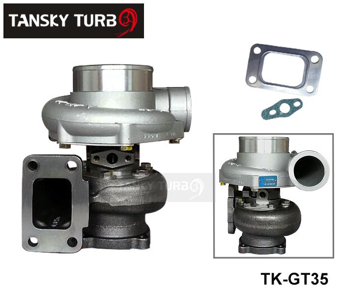 GT35 GT3582R Compressor:A/R 0.70 Turbine:A/R 0.82 T3 Flange wet float bearing 4 bolt 400-600hp turbocharger TK-GT35