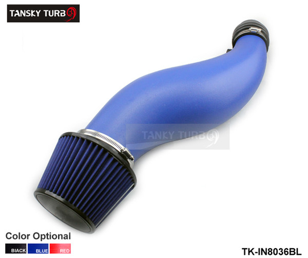 TANSKY - Universal Cold Air Intake Air Filter For Honda Civic 92-00 EK EG (Color: Red, Blue, Black) TK-IN8036