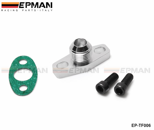 EPMAN High Quality Turbo Oil Return/Drain Flange Adapter AN10 Garrett GT28 GT30 GT35 T25 EP-TF006