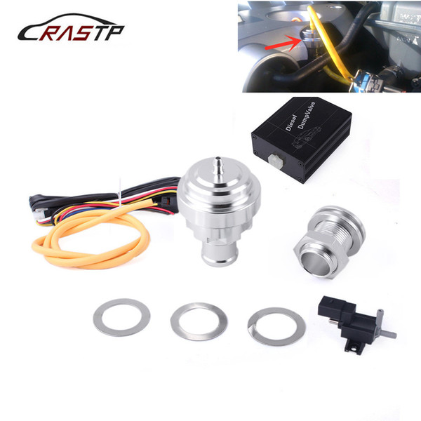 RASTP-BOV Universal Electrical Turbo Diesel Dump Valve Vacuum Blow Off Valve Kit For Audi 1.9 2.0 RS-BOV030