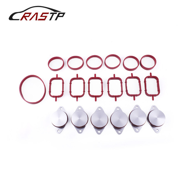 RASTP-High Quality 4/6Pcs 22/33MM Diesel Swirl Flap Blanks Replacement Bungs Car Styling for BMW RS-CR1819