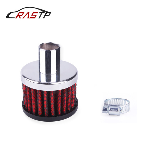 RASTP-Universal Motorcycle Air Filters 16mm Car Cone Cold Air Intake Filter Turbo Vent Crankcase Breather RS-OFI015