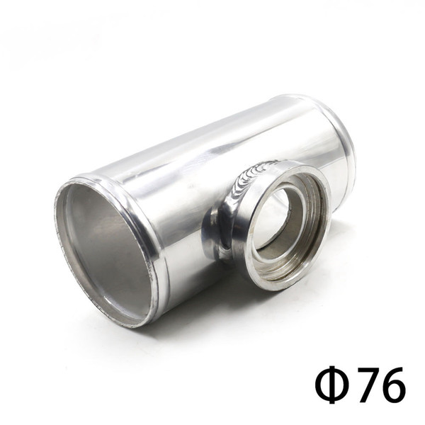 CNSPEED 76mm 3'' Turbo Aluminum Flange Pipe For SSQV/SQV BOV Blow Off Valve Adapter L=150mm