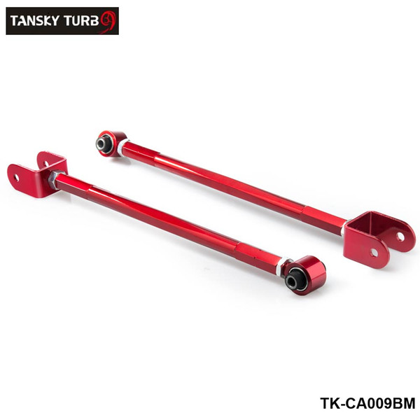 TANSKY - Adjustable Rear Lower Control Arm/Bar/Rod Camber Kit For 95-05 BMW E46/E36/Z4/M3 3-SERIES 3-Series Red TK-CA009BM