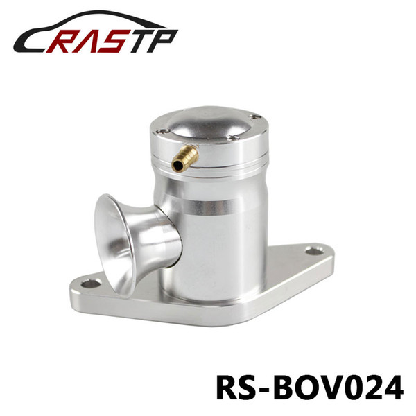 RASTP-Racing Silver Bolt-On Top Mount Turbo BOV Blow Off Valve For Subaru 02-07 WRX EJ20/EJ25 LS-BOV024