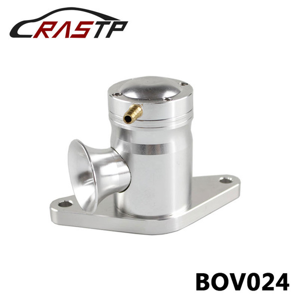 RASTP-New Arrived Bolt-On Top Mount Turbo BOV Blow Off Valve For Subaru 02-07 WRX EJ20/EJ25 Silver RS-BOV024