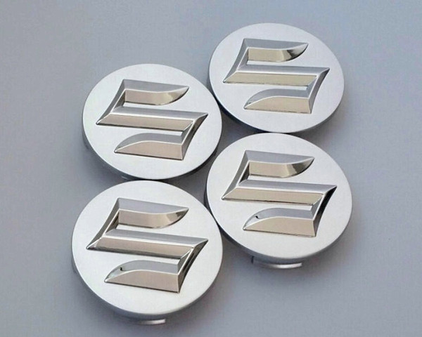 4pcs/lot Car Styling 54mm ABS Suzuki Car Badge Wheel Center Hub Cap Wheel Emblem Badge Covers for SWIFT Sport SX4 Alto