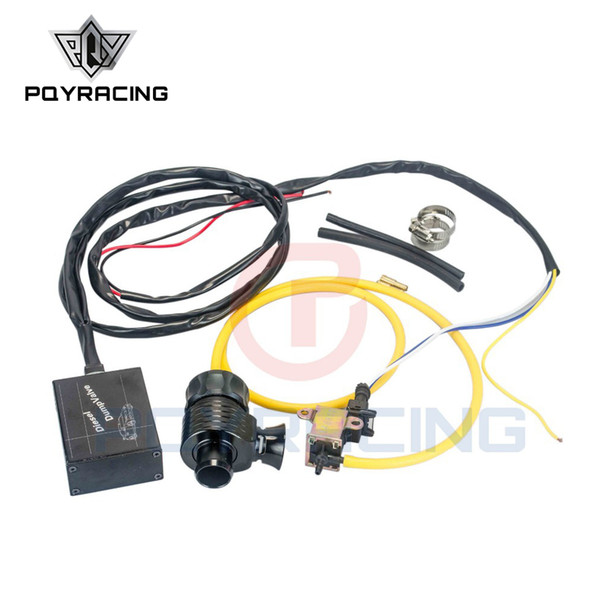 PQY RACING - New ElectrIcal Diesel Blow Off Valve With Horn Outside /Diesel Dump Valve/Diesel BOV with Horn PQY5011W+5743