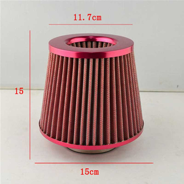 Air Intake Air Pipe Automotive Intake Modified Filter 76MM 3 Inch Filter Core Filter