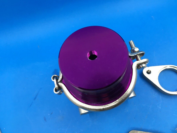 GT35MM/38MM TURBO CHARGER MANIFOLD V-BAND EXTERNAL PURPLE WASTEGATE+8 PSI SPRING