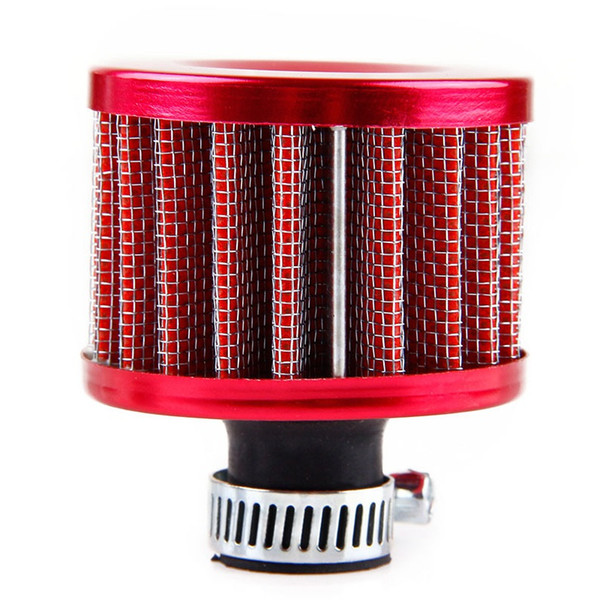 Universal Car Round Conical Oil Mini Breather Cold Air Filters 12MM Clip-On Auto Cold Air Mini Filters Air Intakes Parts