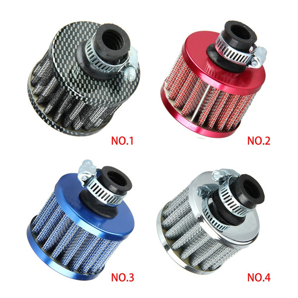 DHL 50PCS Car Motor Cold Air Intake Filter Turbo Vent Crankcase Breather Sales