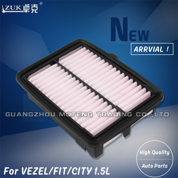 ZUK Brand New Air Filter Element For VEZEL FIT JAZZ XRV 1.5L 2015 2016 2017 CITY 2015 2016 GREIZ GIENIA 2016 2017 17220-5R0-008