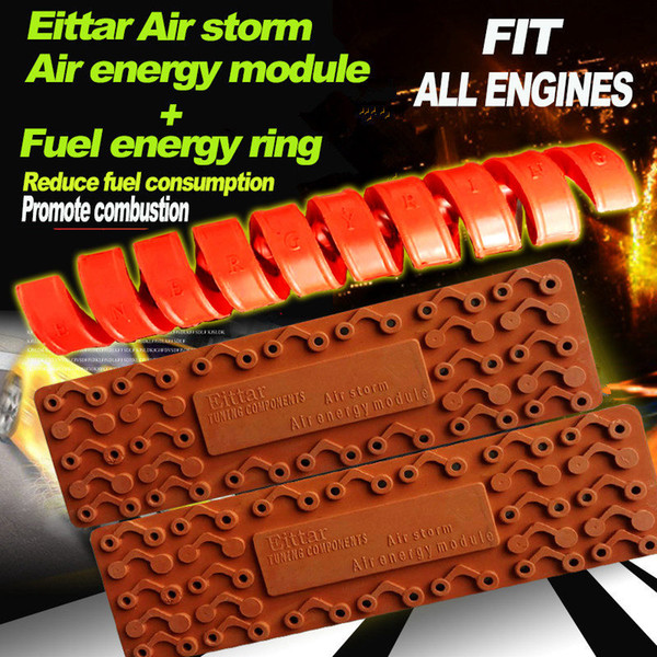 (3pcs air energy module + 1 energy ring) Fuel saving reduce carbon for all 3 to 5 cylinder