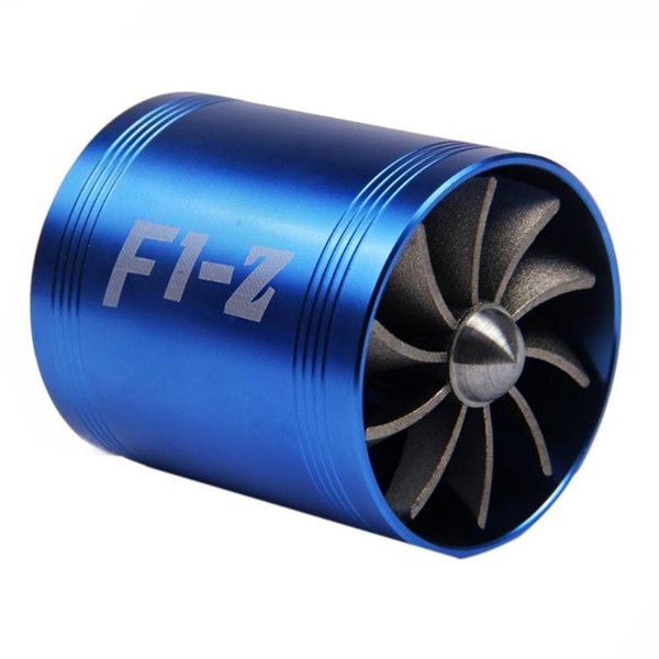 65-74mm Auto Car Refit Turbo Air Intake Turbine Gas Fuel Oil Saver Fan Turbo Supercharger Turbine Fit for Air Intake Hose