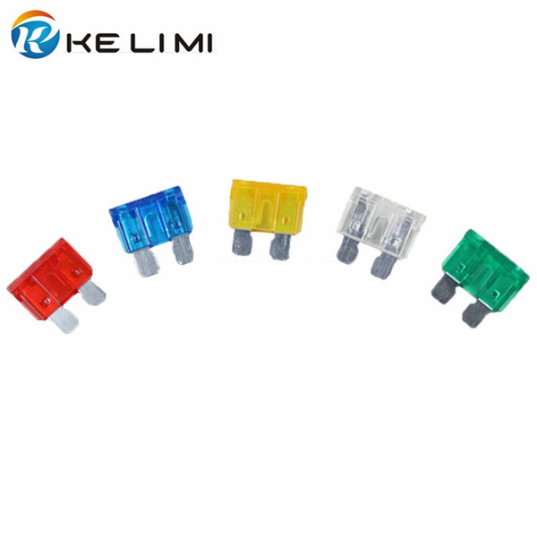 KELIMI Mixed batch 10A 15A 20A 25A 30A Fuse ATO Standard Car Auto Truck Motorcycle Blade Fuse