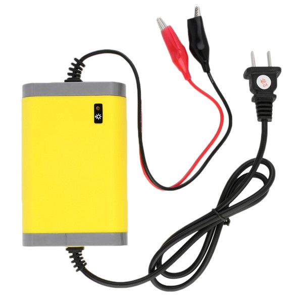 portable Portable Charger 12v 2A Fully-automatic Car motorcycle battery charger Adaptor Power Supply US Plug~