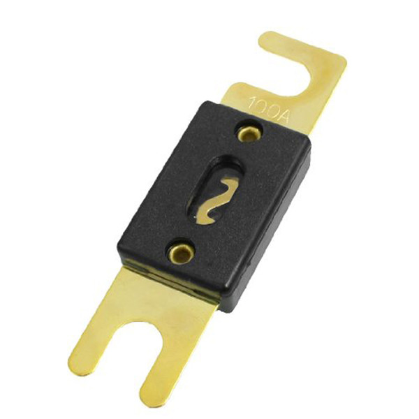 ZOOKOTO Gold Tone Black Car Auto Audio System Protection ANL Fuse 100A/150A/200A/250A/300A